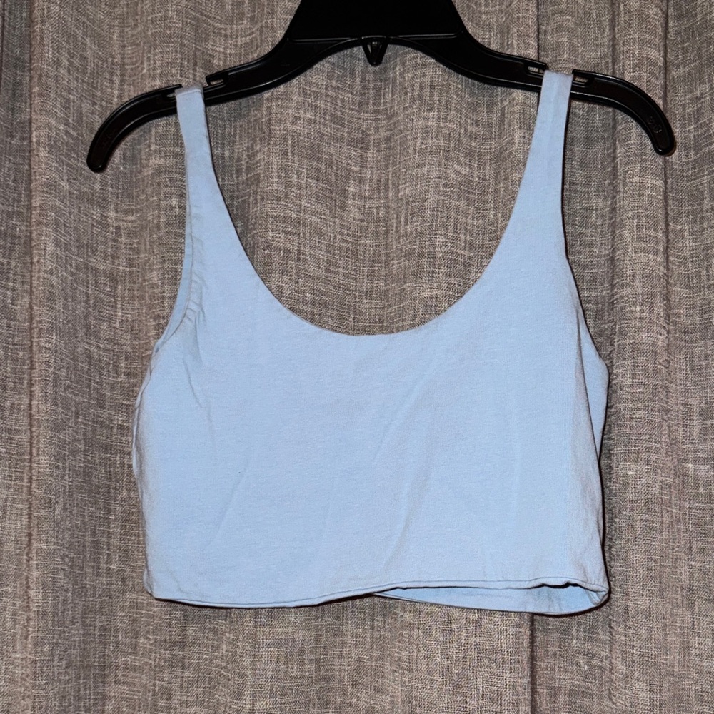 Cotton On Light Blue Women's Crop Top